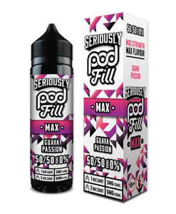 Seriously Pod Fill Max Guava Passion E-liquid Shortfill