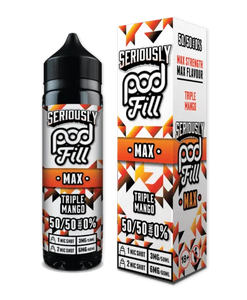 Seriously Pod Fill Max Triple Mango E-liquid Shortfill