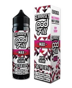 Seriously Pod Fill Max Very Cherry E-liquid Shortfill