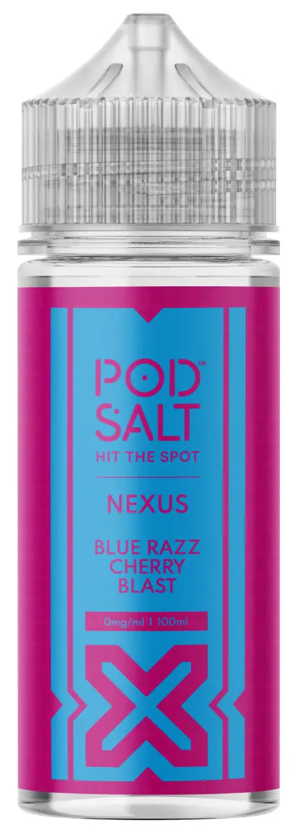 Blue Razz Cherry Blast by Pod Salt Nexus