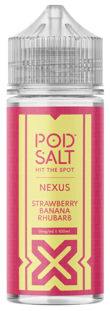 Strawberry Banana Rhubarb by Pod Salt Nexus