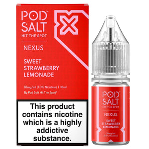 Sweet Strawberry Lemonade 10ml Nicotine Salt E-Liquid