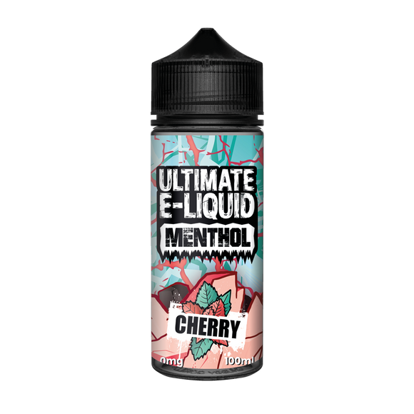 Cherry by Ultimate E-Liquid Menthol 100ml Shortfill
