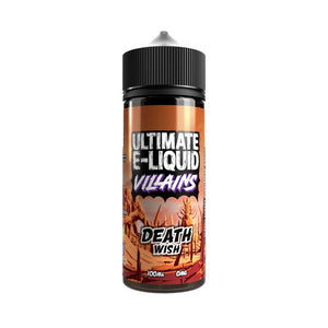 Death Wish by Ultimate E-Liquid Villains 100ml Shortfill