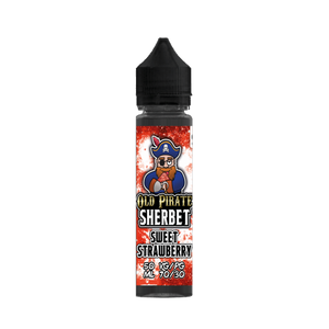 Sweet Strawberry Sherbet E Liquid by Old Pirate 60ml 