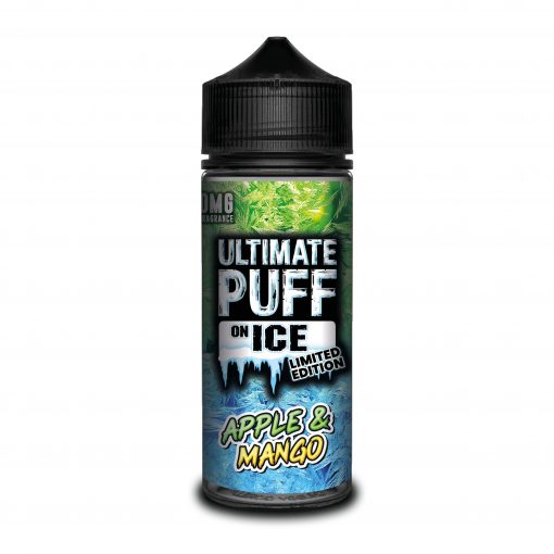 Ultimate Puff On Ice Limited Edition – Apple & Mango – Frozen sweet apple and juicy mango. A super refreshing vape. Available in 0mg and 3mg.