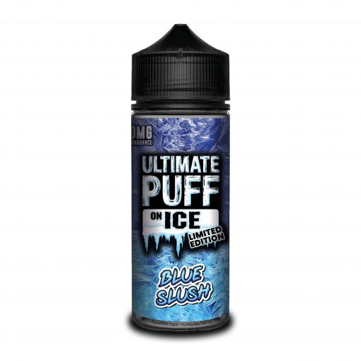 Ultimate Puff On Ice Limited Edition – Blue Slush – This super fruity blue raspberry combined with a super icy cold finish will keep you refreshed all day, everyday.