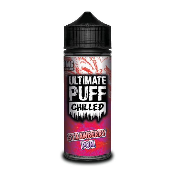 Ultimate Puff Chilled – Strawberry Pom  Tasty Strawberry fused with juice pomegranate with an ice cold finish.