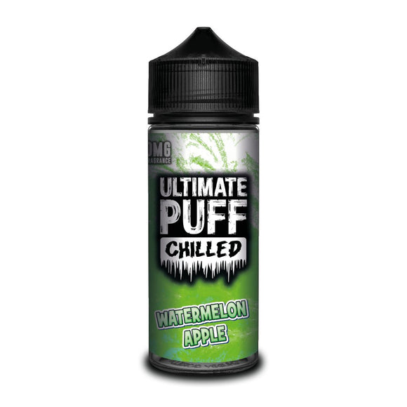 Ultimate Puff Chilled Watermelon Apple  Ultimate Puff Chilled Watermelon Apple – Frozen watermelon blended with sweet apple. A super refreshing vape.