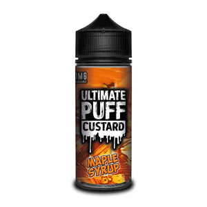 Ultimate Puff Custard – Maple Syrup  Sweet maple syrup infused with vanilla custard leaving a deliciously syrupy taste.