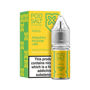 Nexus Pineapple Passion Lime 10ml Nicotine Salt E-Liquid
