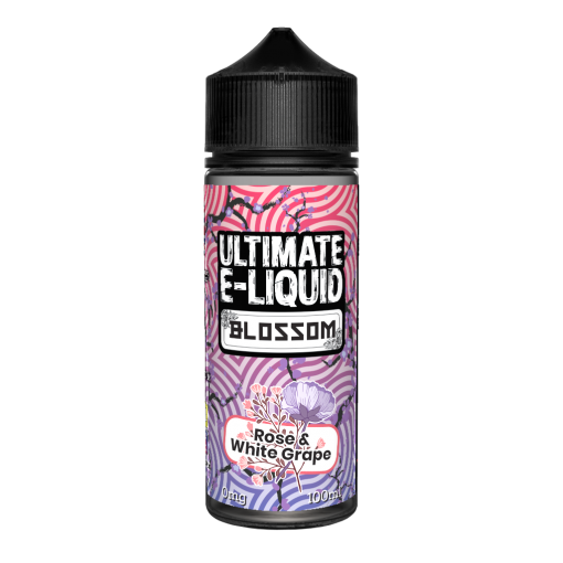 Rose & White Grape by Ultimate E-Liquid Blossom 100ml Shortfill